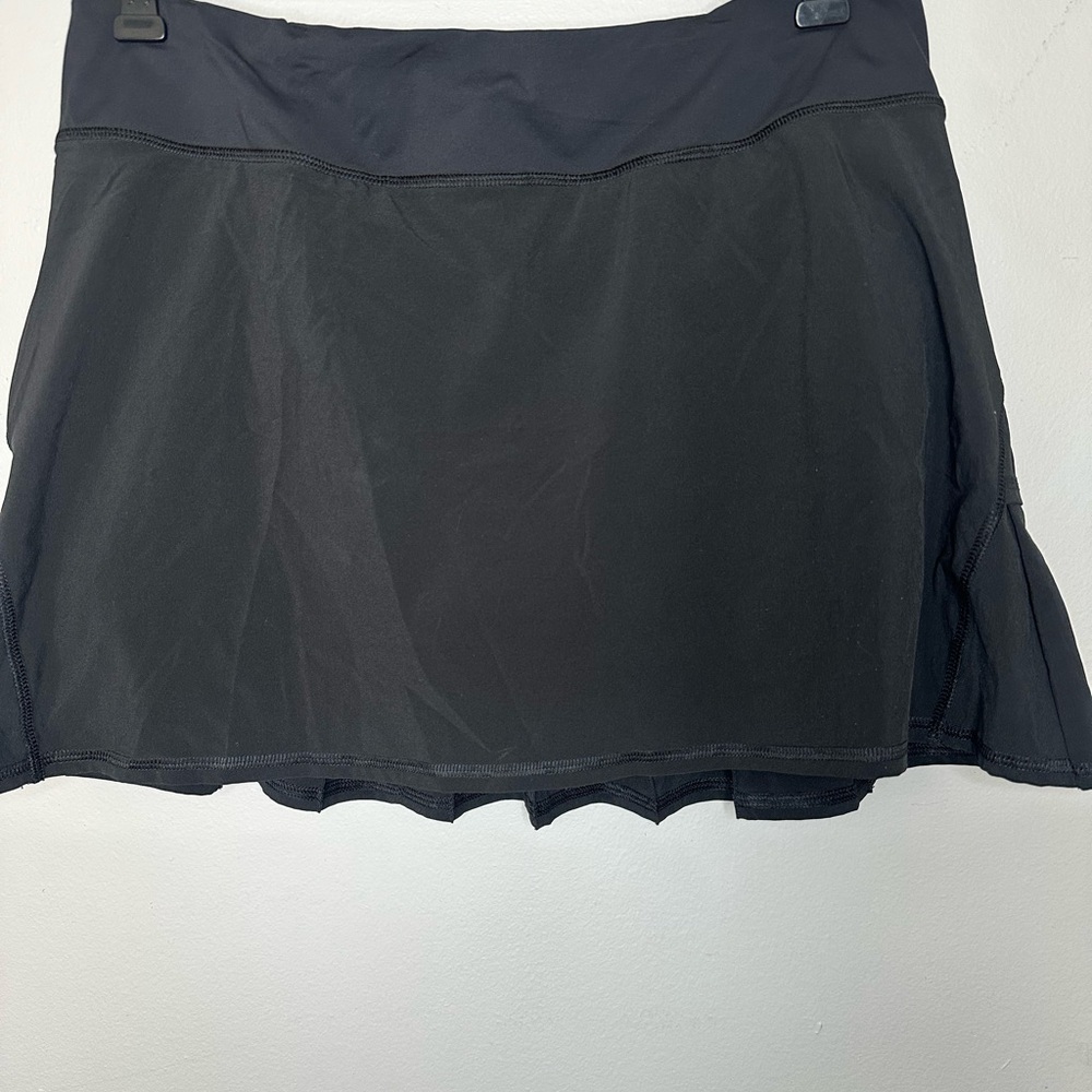 lululemon athletica Black Mini Skirt 8 Tall - Picture 3 of 7